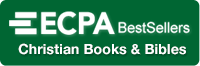 Dark green button with white font that says ECPA bestsellers for the Bestselling Christian Books 2024