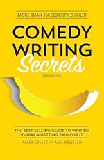 Comedy Writing Secrets Book Cover - Best Comedy Writers Books