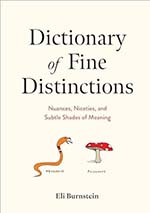 Dictionary of Fine Distinctions Book Cover - Best Vocabulary Books for Writers