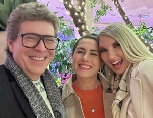Photo of Mark Malatesta, Asya, and Ingrid