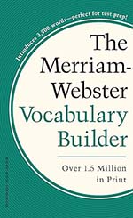 Merriam-Webster’s Vocabulary Builder Book Cover - Top Vocabulary Books for Writers