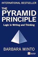 The Pyramid Principle Book Cover - Best Books for Technical Writers