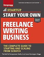 Start Your Own Freelance Writing Business Book Cover - Top Books for Freelance Writers