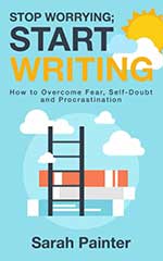 Stop Worrying; Start Writing Book Cover - Best Self-Help Books for Writers