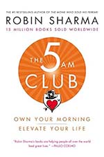 The 5AM Club Book Cover - Top Self-Help Books for Writers