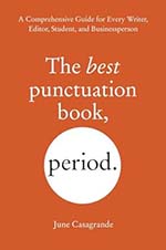 The Best Punctuation Book, Period Book Cover - Best Grammar Books for Writers