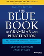 The Blue Book of Grammar and Punctuation Book Cover - Top Grammar Books for Writers