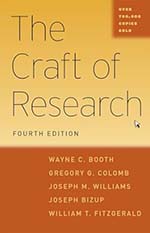 The Craft of Research Book Cover - Best Reference Books for Writers