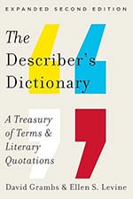 The Describer's Dictionary Book Cover - Best Vocabulary Books for Writers