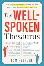 The Well-Spoken Thesaurus Book Cover - Top Vocabulary Books for Writers