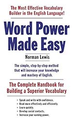 Word Power Made Easy Book Cover - Best Vocabulary Books for Writers