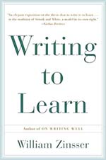 Writing To Learn Book Cover - Top Books for Writers