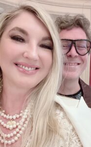 Mark Malatesta with Ingrid Elfver